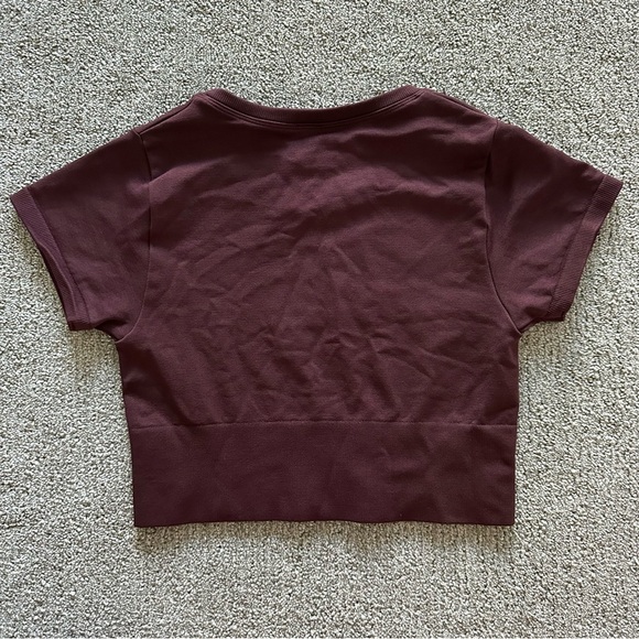 Aerie Fitted Crop Tee Short Sleeve Size Small - Picture 6 of 6